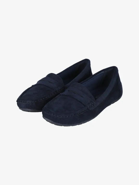 Diamantique Mocasines de mujer en tejido serraje.