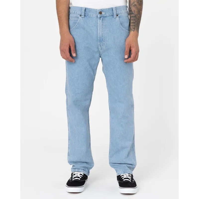 DICKIES Houston Denim Vintage Aged Blue straight fit jeans