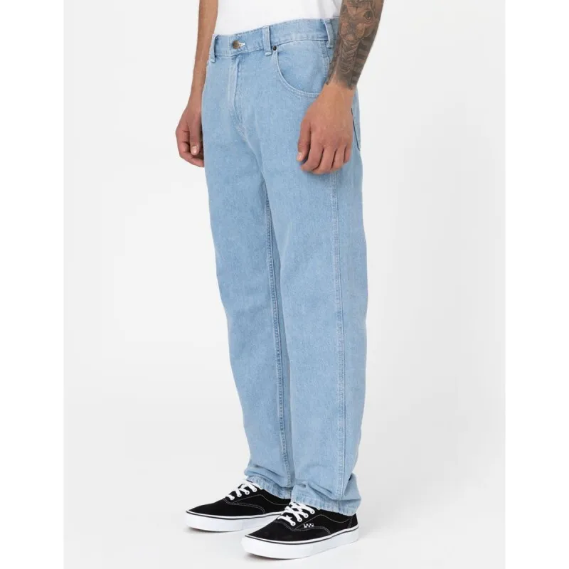 DICKIES Houston Denim Vintage Aged Blue straight fit jeans