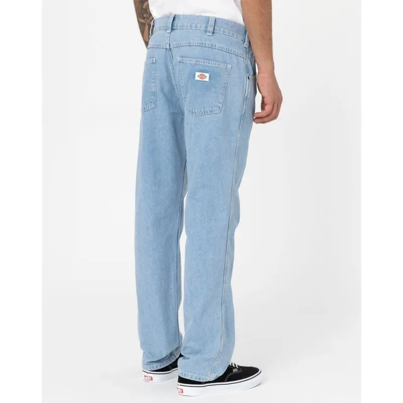 DICKIES Houston Denim Vintage Aged Blue straight fit jeans