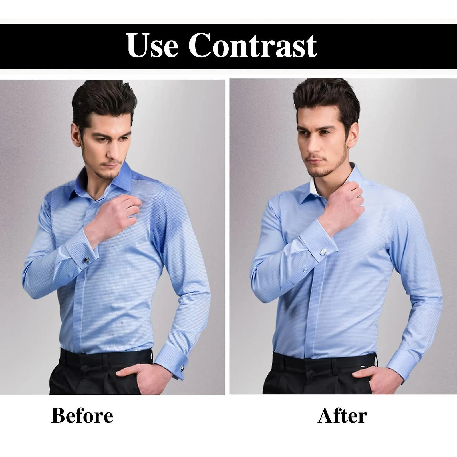 Disposable Shirt Liner Collar Tape Breathable Sweat Absorbent Collar Sticker For Protecting Shirt Collar From Being Dirty