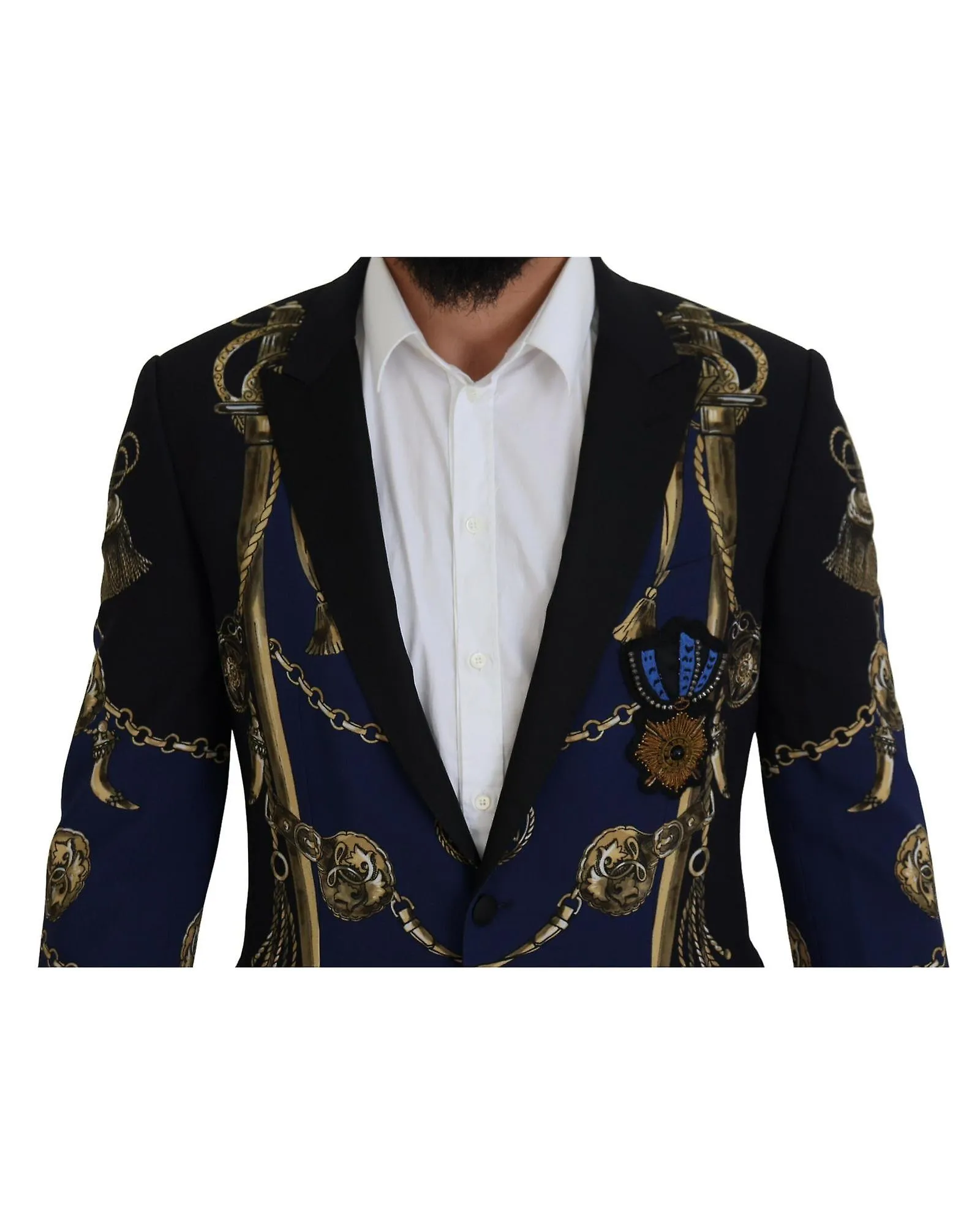 Dolce & Gabbana Abrigo Estampado Martini Blazer