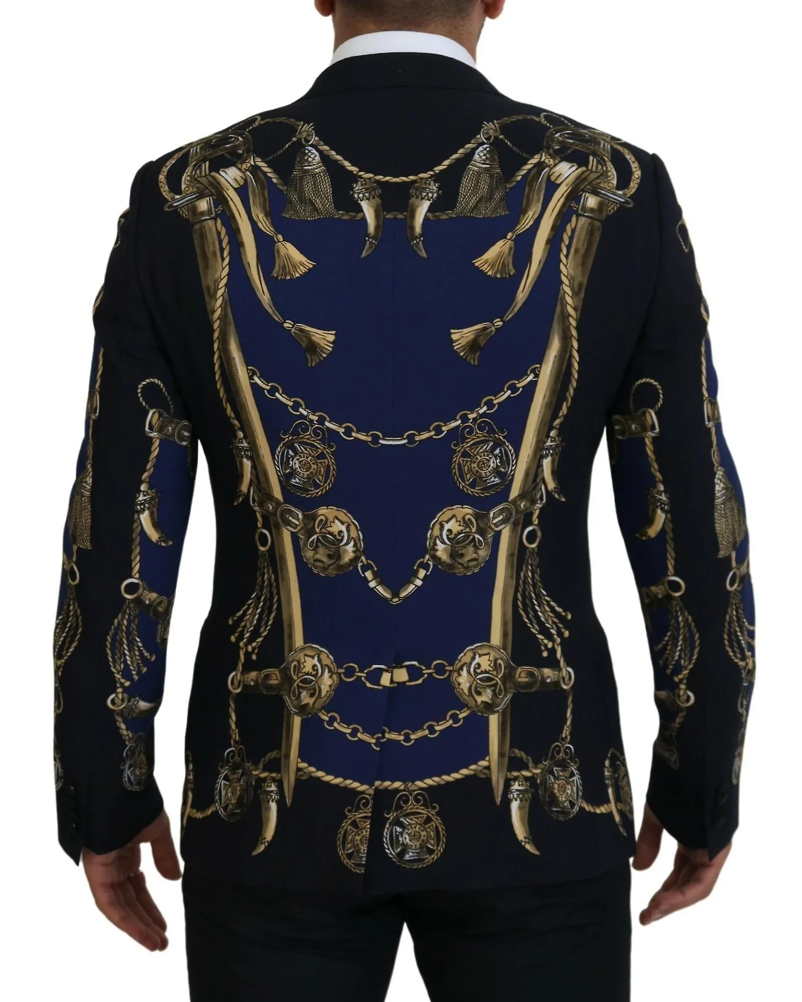 Dolce & Gabbana Abrigo Estampado Martini Blazer