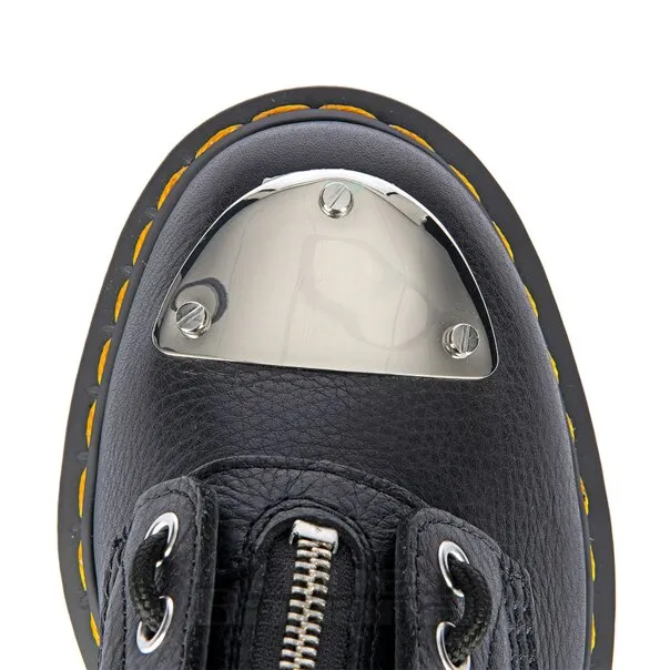 Dr. Martens 1460 Botas De Hardware Lunar (Negro)