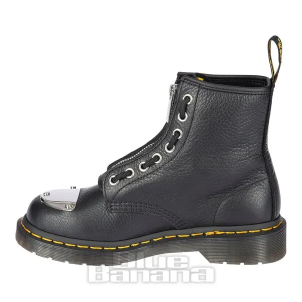Dr. Martens 1460 Botas De Hardware Lunar (Negro)