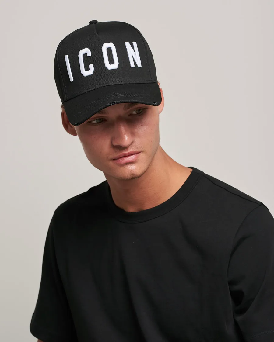 Dsquared2 Icon Baseball Cap Black/White