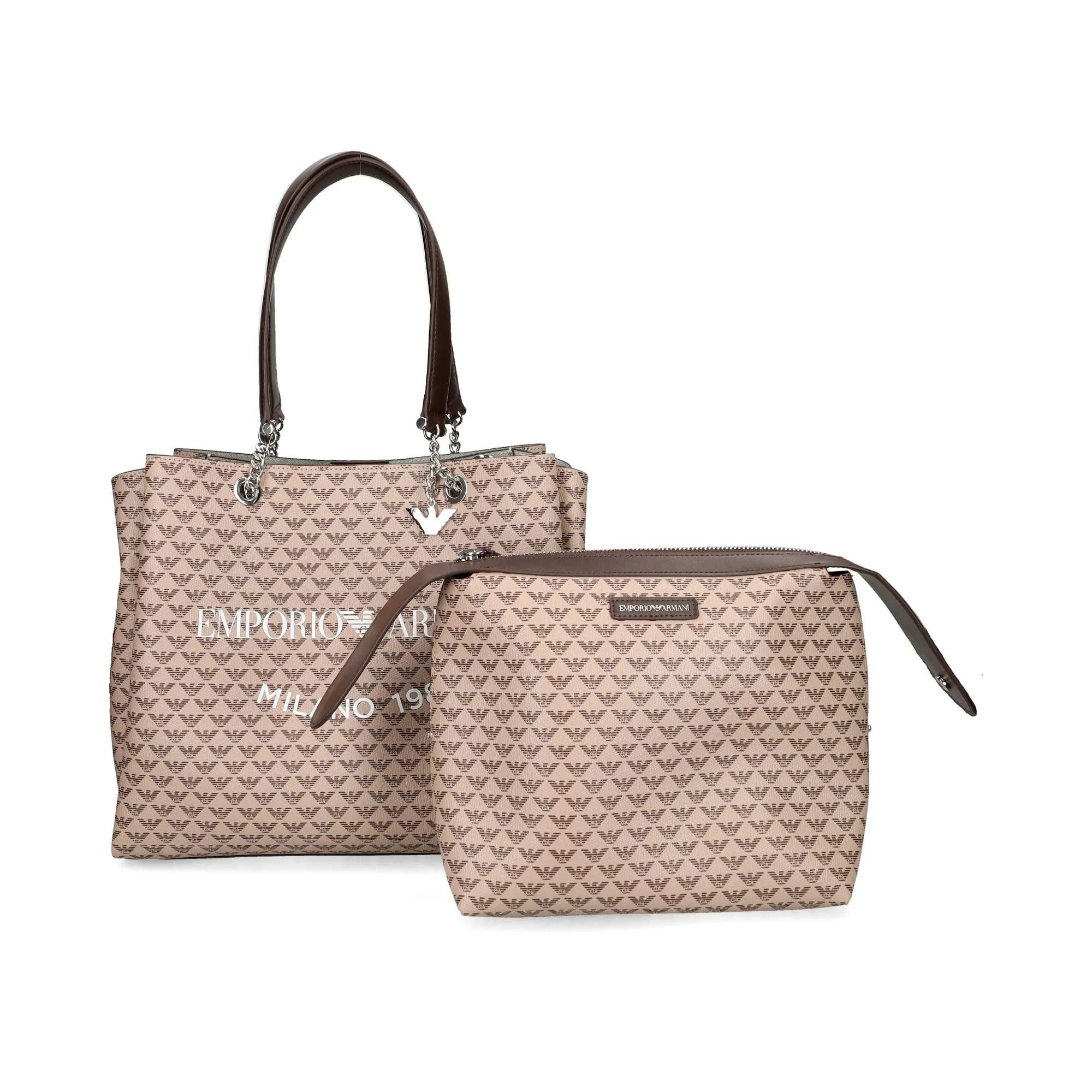 EMPORIO ARMANI Bolsos 80757 ECRU/T.MO