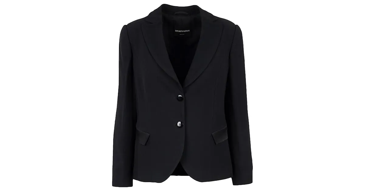 Emporio Armani Tailleur Negro 