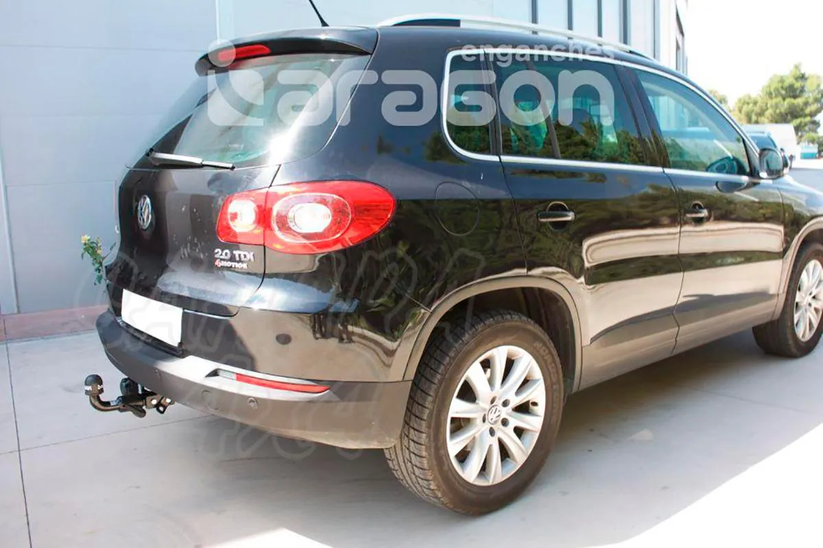 ENGANCHE DE REMOLQUE EXTRAIBLE HORIZONTAL VOLKSWAGEN TIGUAN 11/20074/2016