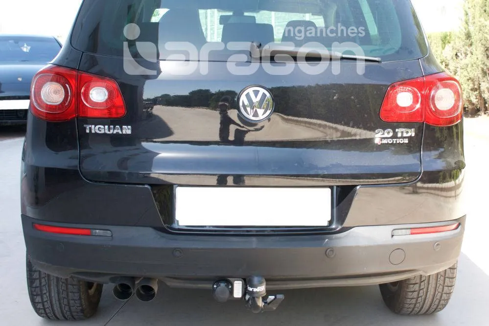 ENGANCHE DE REMOLQUE EXTRAIBLE HORIZONTAL VOLKSWAGEN TIGUAN 11/20074/2016