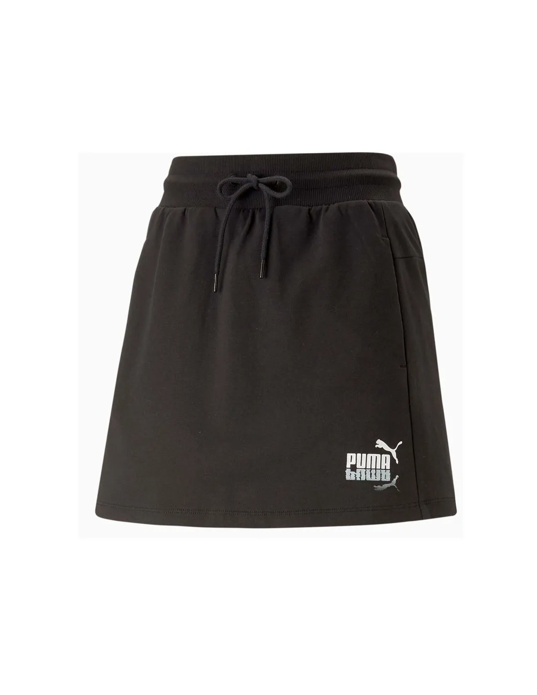 Falda Puma Summer Splash Sweat Mujer Black