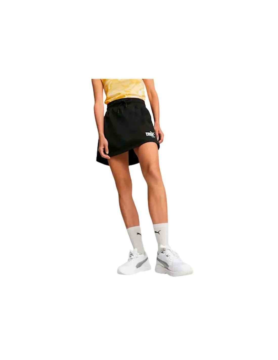 Falda Puma Summer Splash Sweat Mujer Black