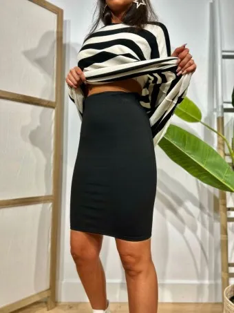 Falda Tubo BIRCH Negro