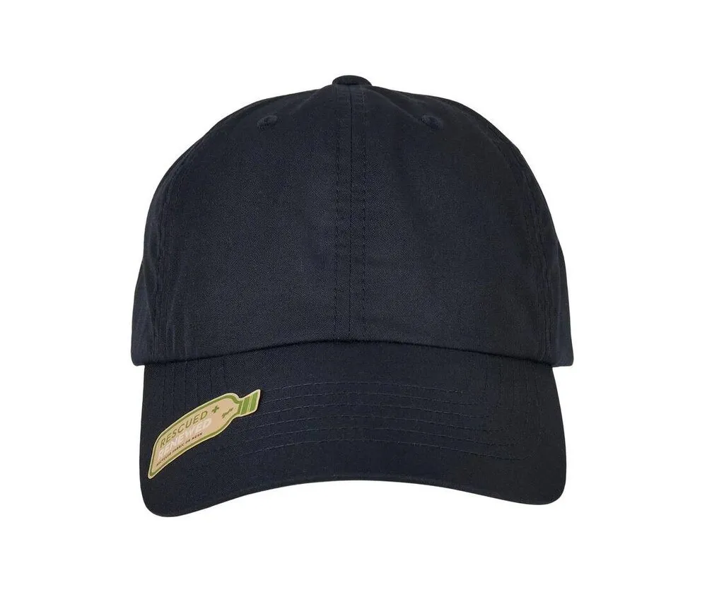 FLEXFIT 6245RP  RECYCLED POLYESTER CAP  BLACK