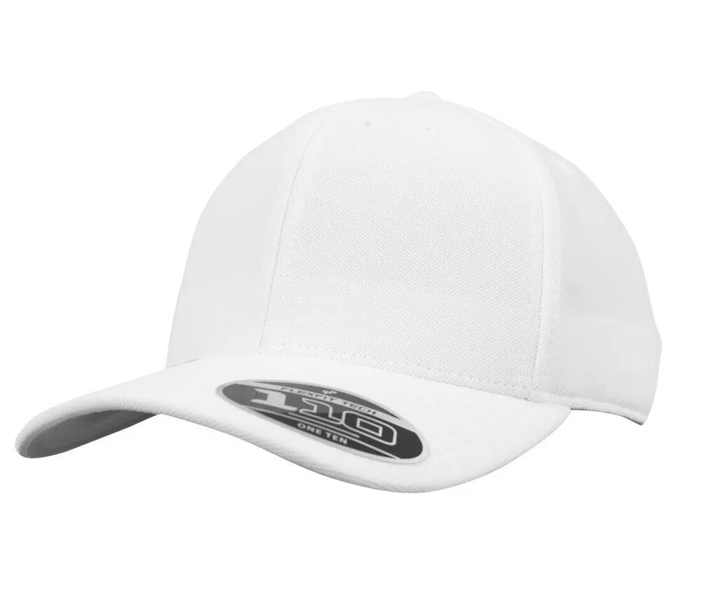 FLEXFIT FX110P  PIQUé KNIT CAP  WHITE