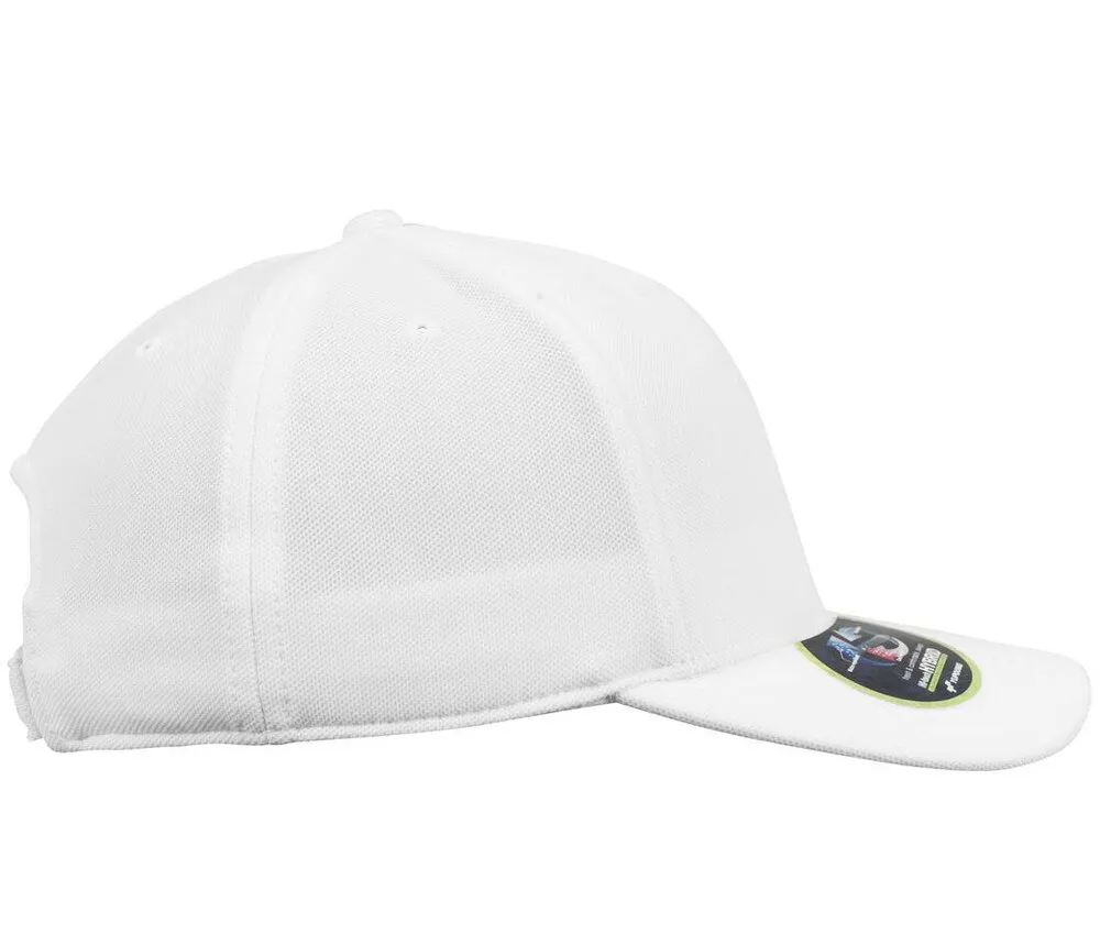 FLEXFIT FX110P  PIQUé KNIT CAP  WHITE