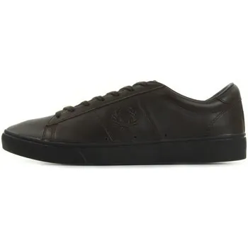 FRED PERRY SPENCER LEATHER BLACK