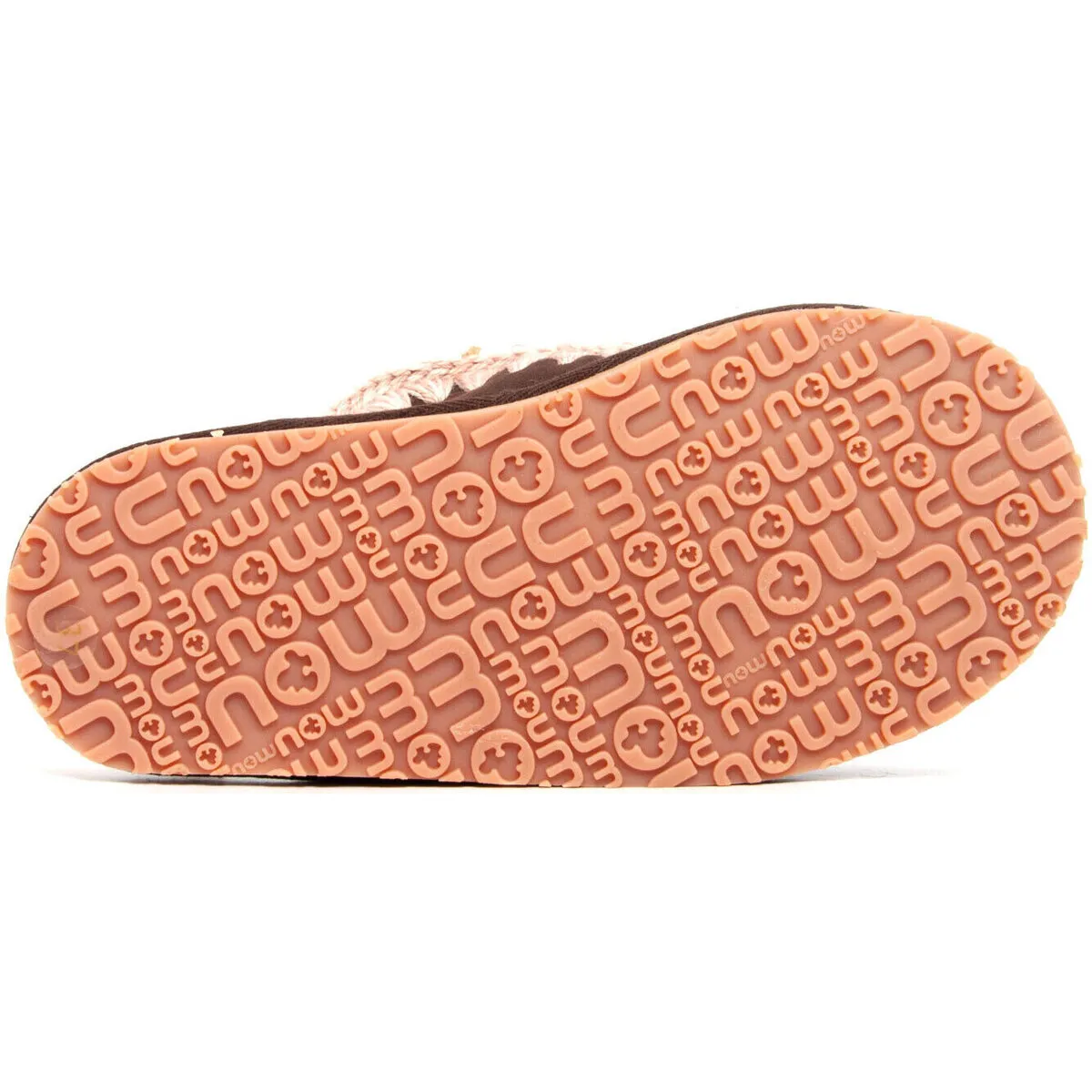 FW161007A SUEDE SLIPPER FULL ESKIMO STITCH MOCHA