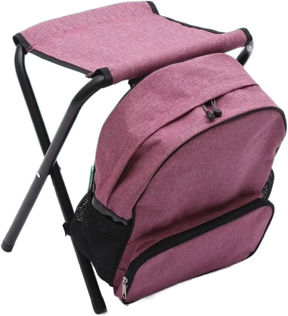 GBNYTT Silla de pesca  asiento de pesca  portátil  desmontable  silla de campamento  taburete plegable con bolsa para camping  p