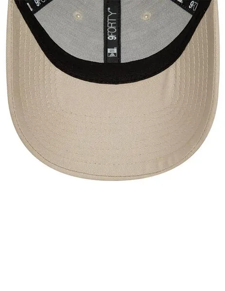 gorra new era 9 forty new york yankees ess beige de hombre.