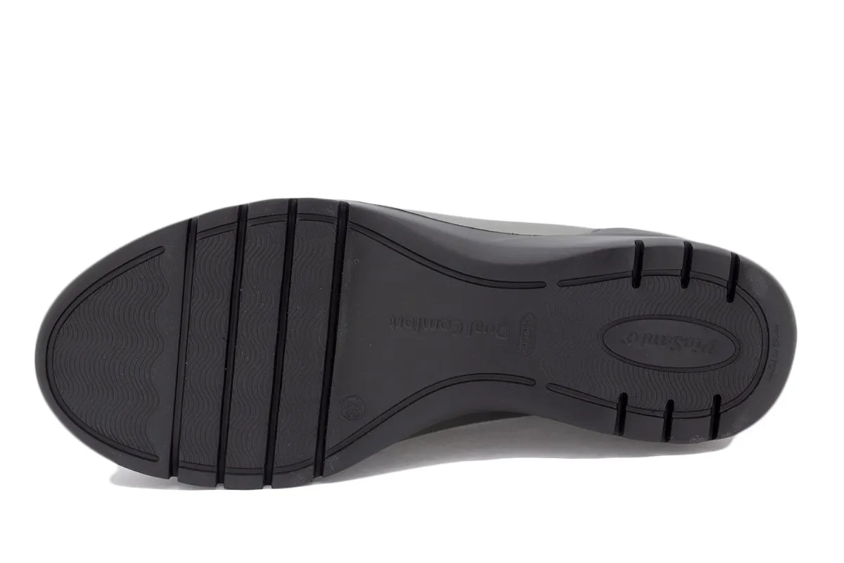 Graphite Print Bootee shoe