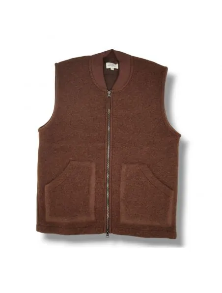 HARTFORD Chaleco Vest Hombre Brown
