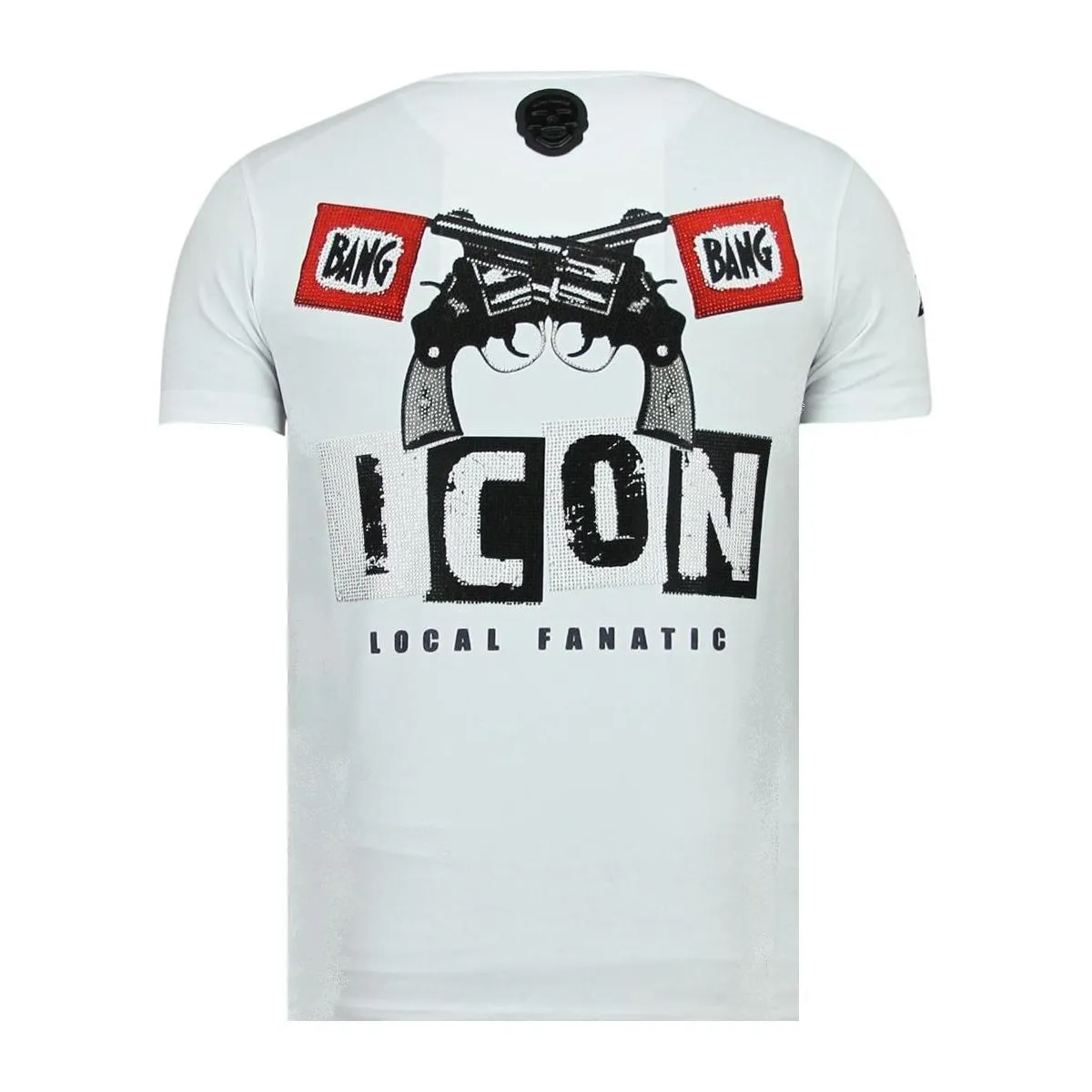 Hero Mask Rhinestone Camiseta