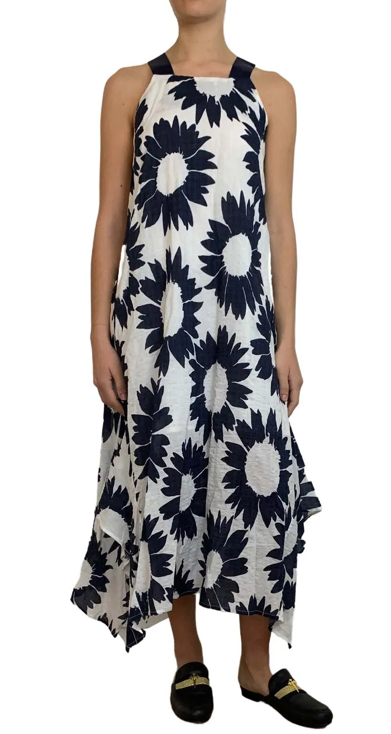JAZMIN CHEBAR Vestido Blue Blooming