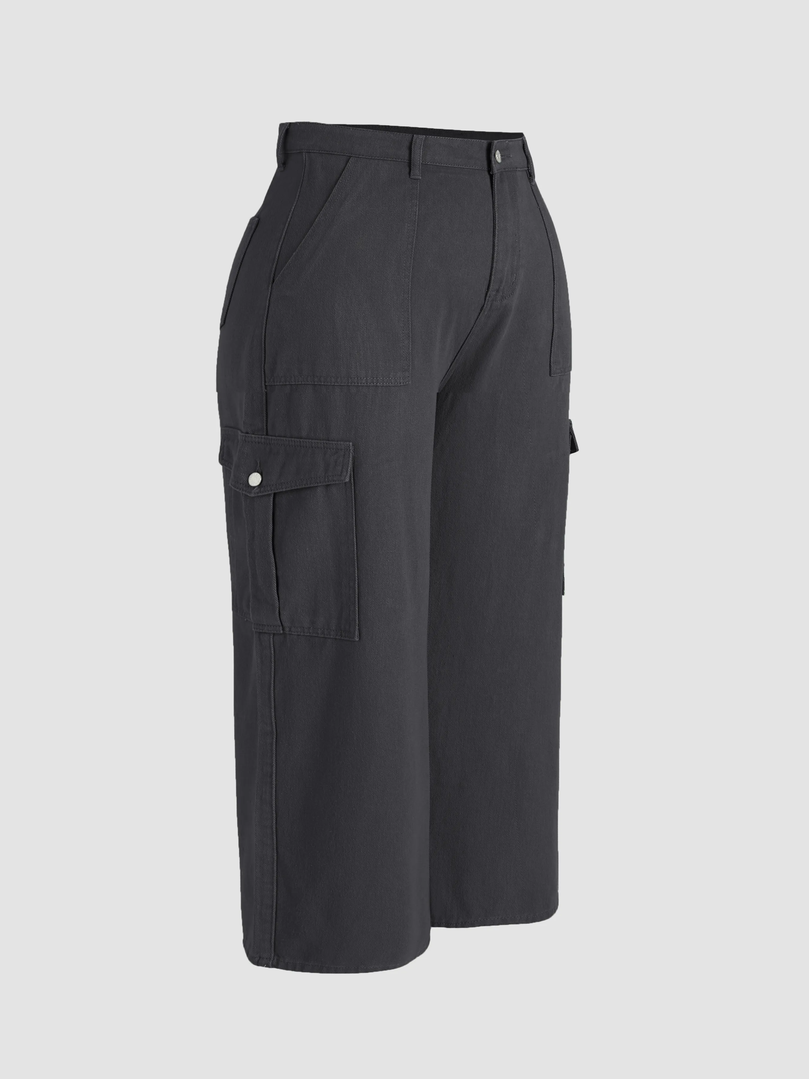 Jeans Cargo Sólidos Curvy