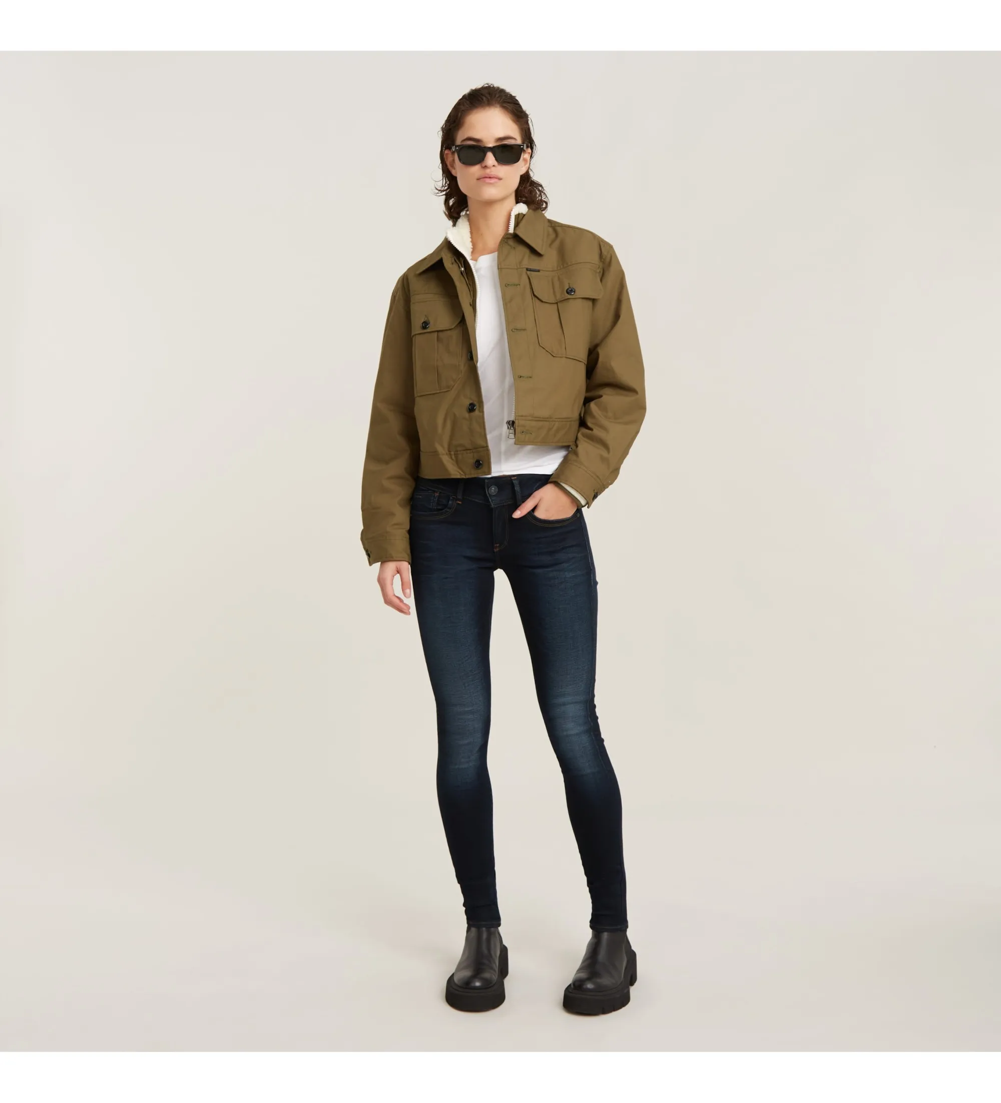 Jeans Lynn Skinny marino