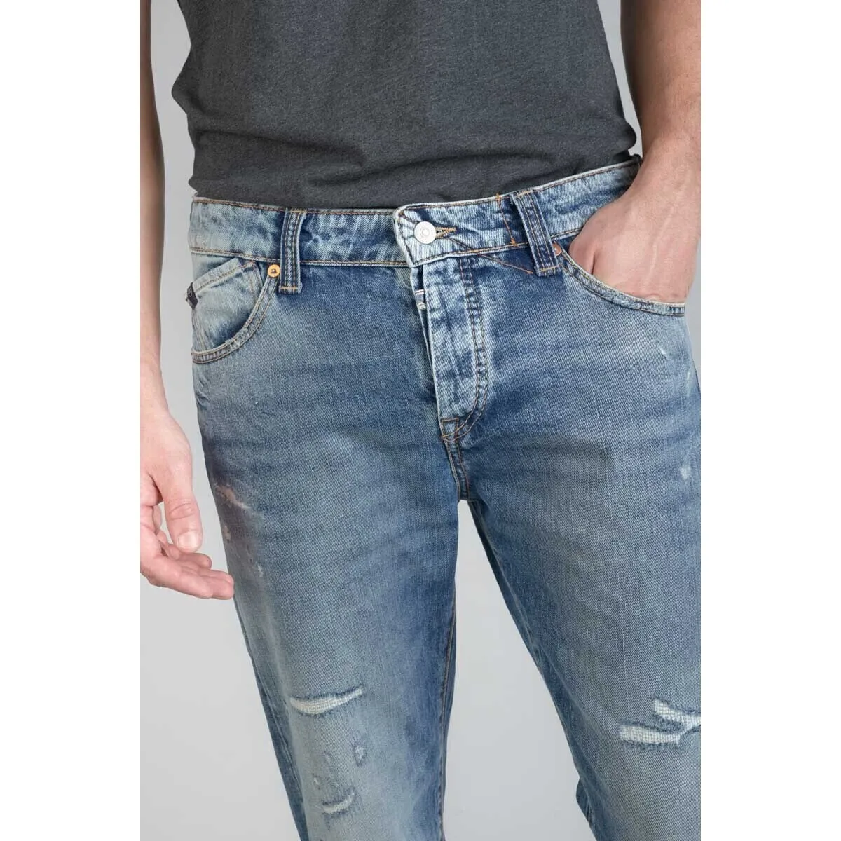Jeans regular , largo 34