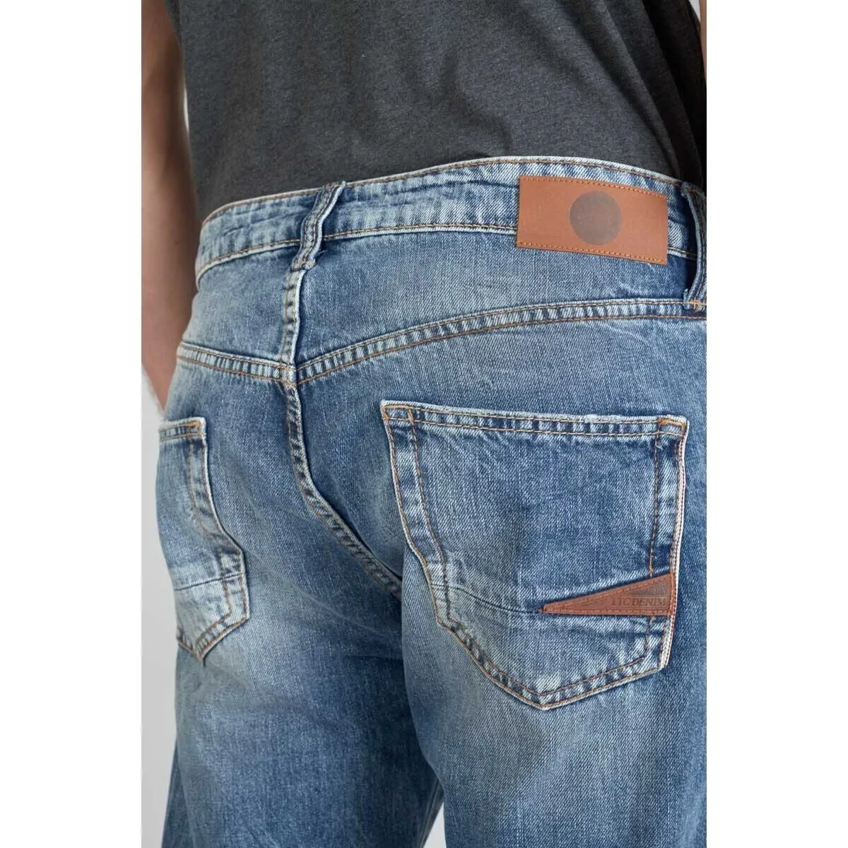 Jeans regular , largo 34