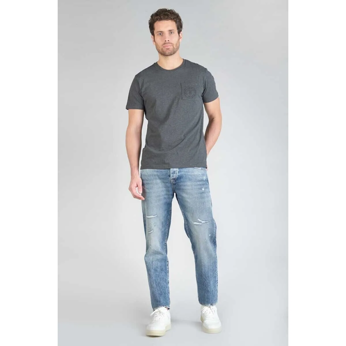 Jeans regular , largo 34