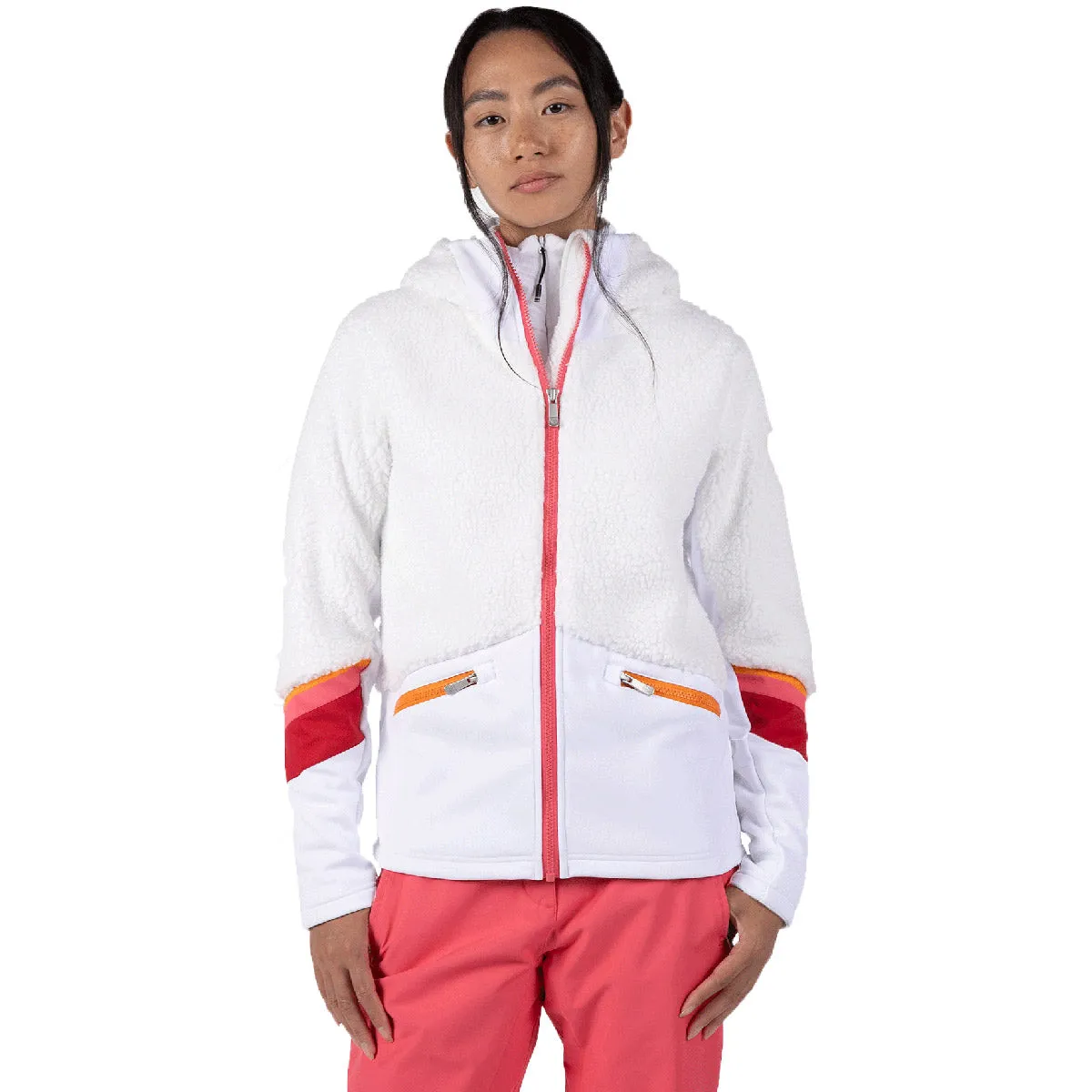 Jersey Mujer W Wispile Fleece Fzh Rossignol Blanco