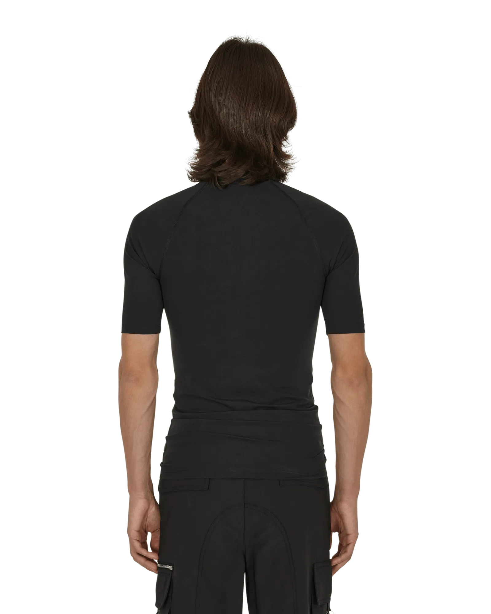 Jil Sander Logo Rash Guard Black
