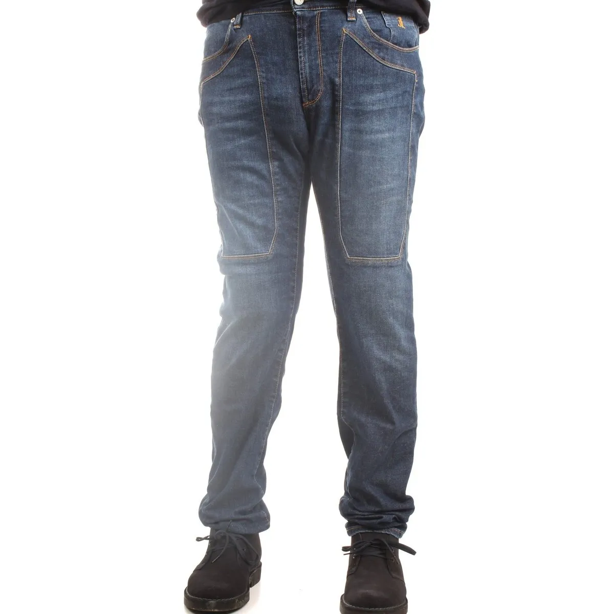 JKUPA077TA396D963 Jeans hombre azul