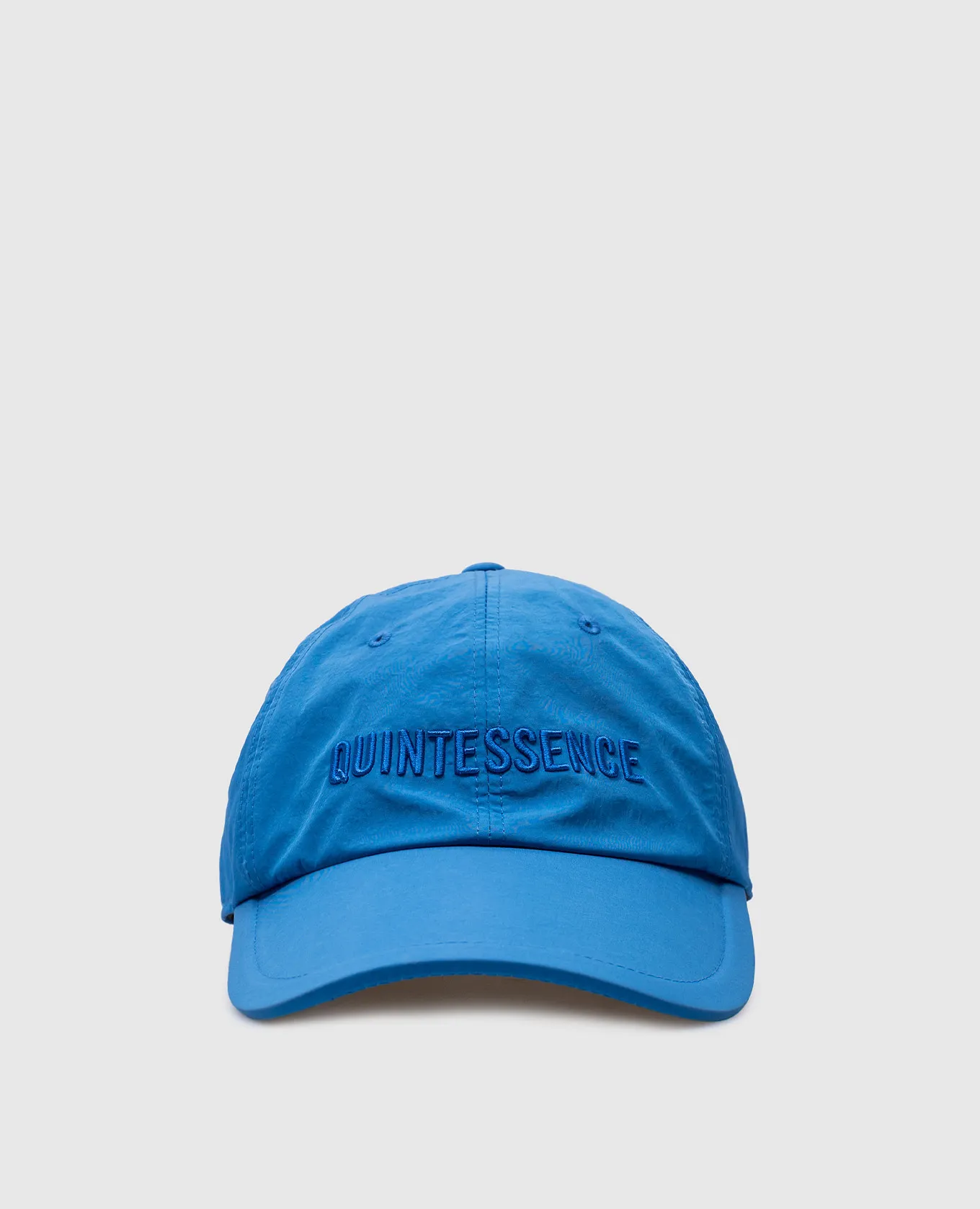 Juun.j Blue cap with Quintessence embroidery