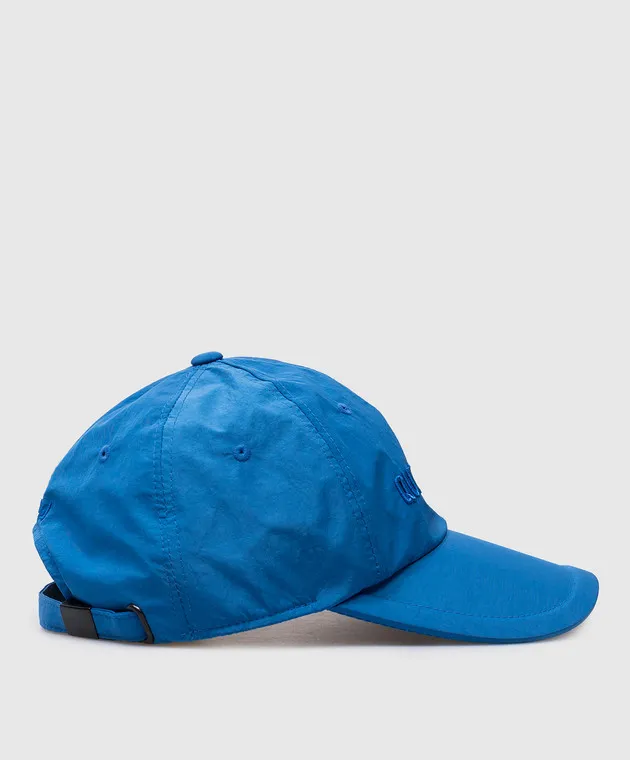 Juun.j Blue cap with Quintessence embroidery
