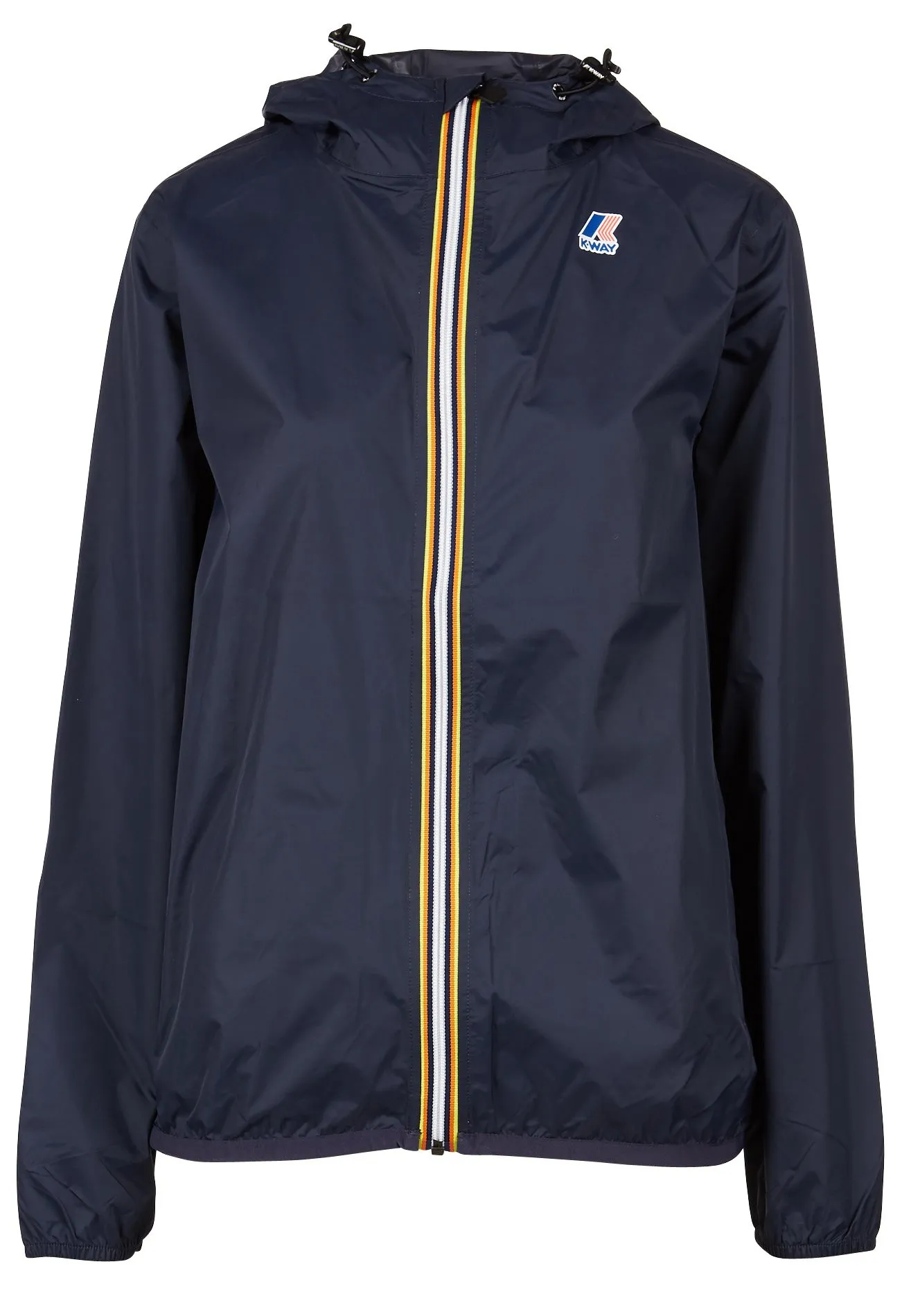 KWAY LE VRAI 3.0 CLAUDE  CORTAVIENTOS SERIGRAFIADO CON CAPUCHA EN AZUL