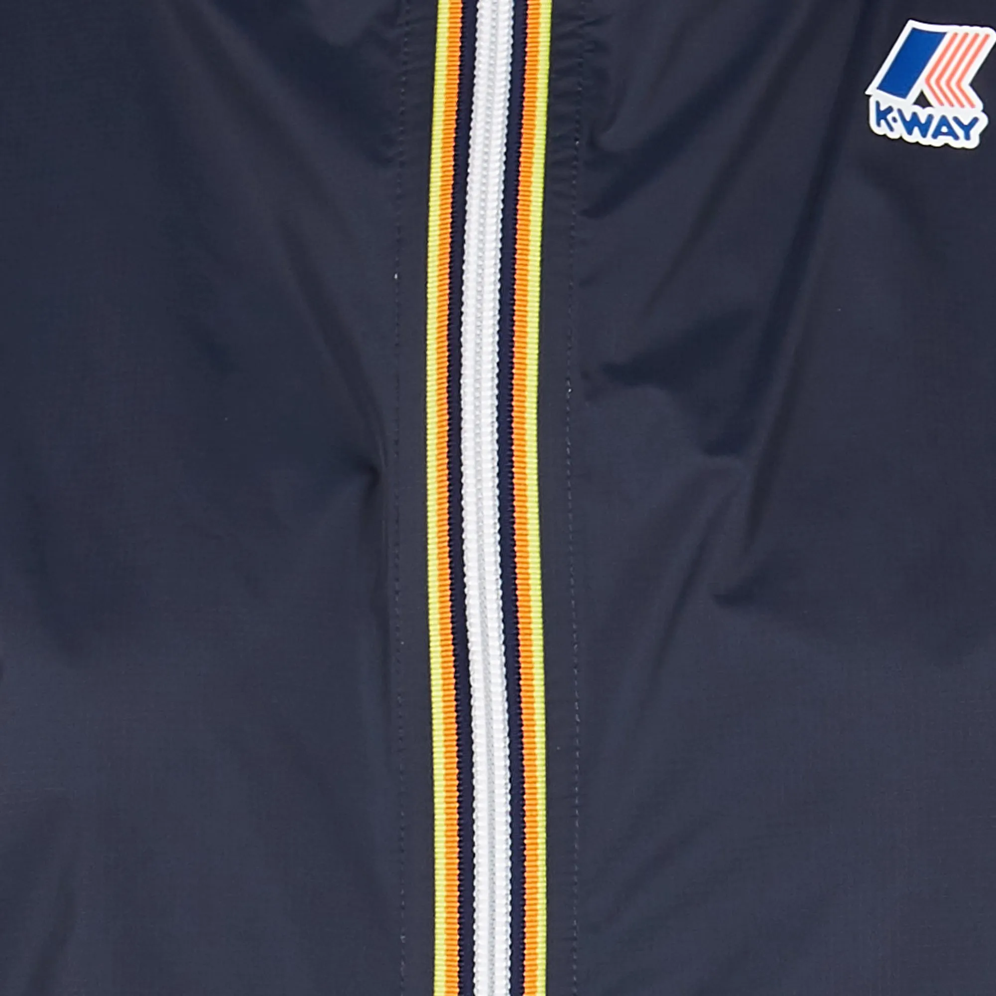 KWAY LE VRAI 3.0 CLAUDE  CORTAVIENTOS SERIGRAFIADO CON CAPUCHA EN AZUL