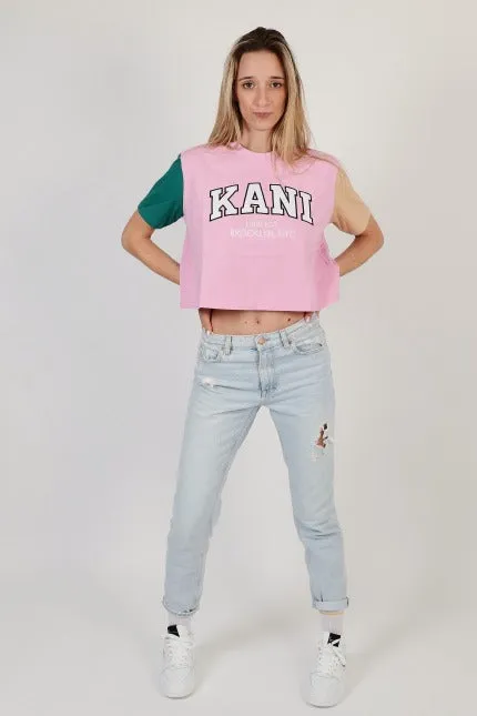 KARL KANI SERIF CROP