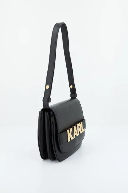 KARL LAGERFELD K/LETTERS FLAP CROSSBODY