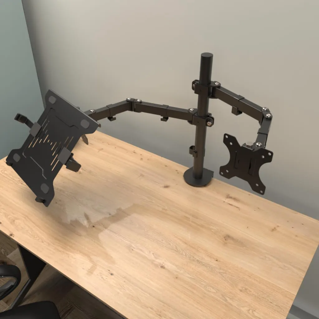 KLIP XTREME SOPORTE DE MESA PARA MONITOR Y LAPTOP (KMM301)