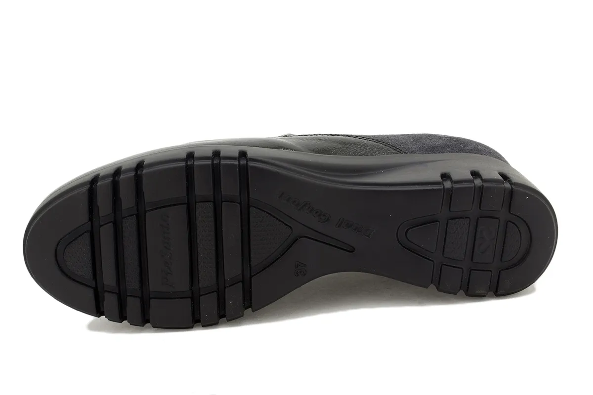 LACEUP SHOE BLUE PATENT