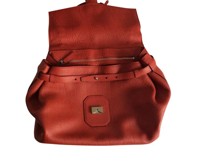 Lancel Bolsos de mano Roja 