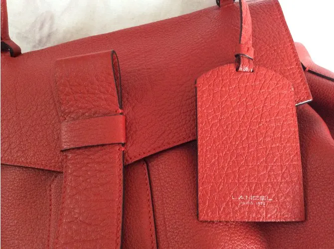 Lancel Bolsos de mano Roja 
