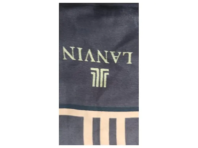 Lanvin Pañuelos Castaño Beige 