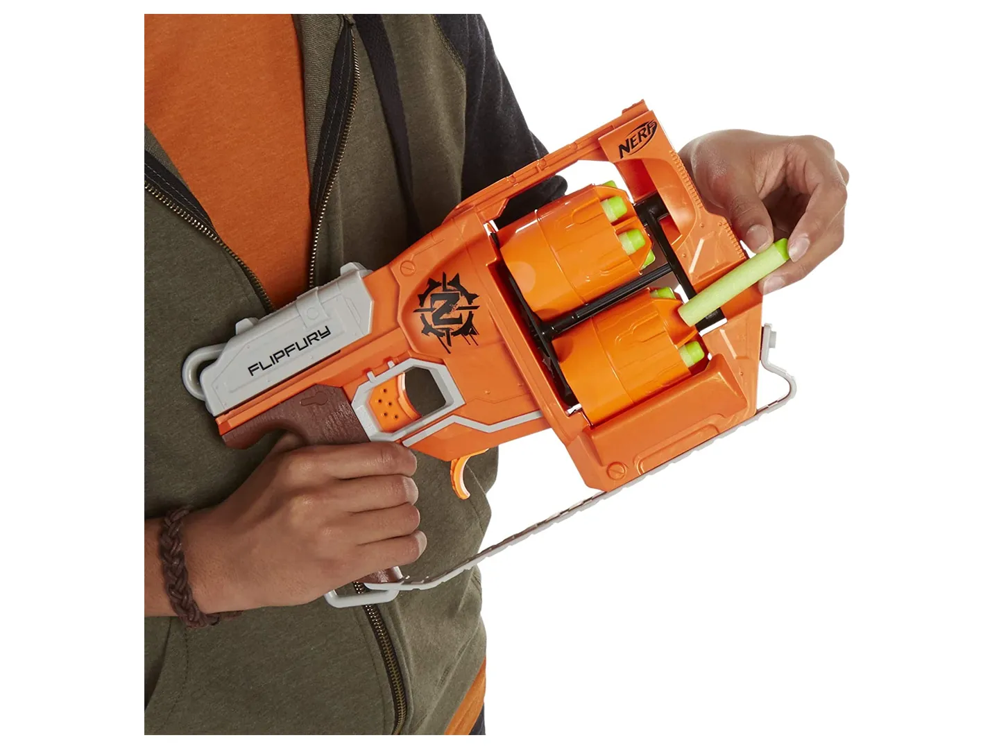 Lanzador De Dardos Hasbro Nerf Flipfury
