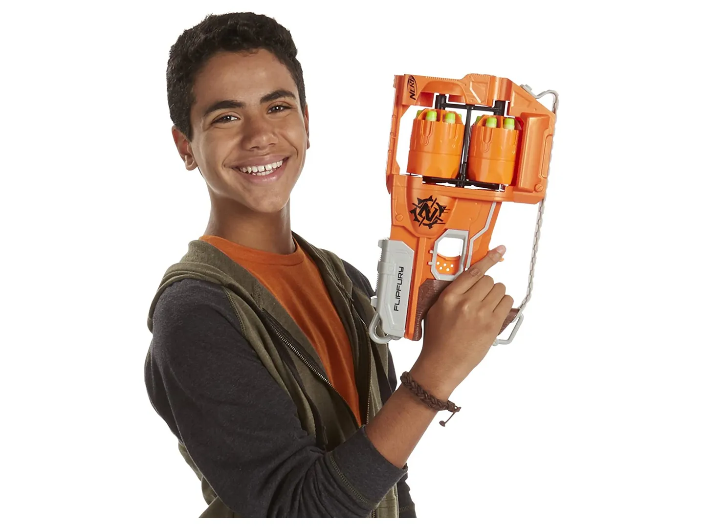 Lanzador De Dardos Hasbro Nerf Flipfury