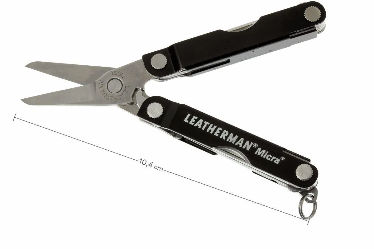 Leatherman Micra Black, llavero multiherramienta